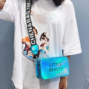 Summer Personality Laser Shoulder Bag for Women Crossbody Bolsa #AF1