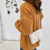 Tassel Heart Mini Shoulder Bag for Women Girls Purses Handbags