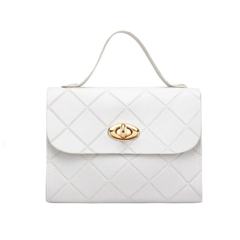 Small Style Striped Messenger Bag For Women Female Shoulder Bag