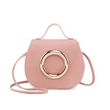 Sweet Candy Macarons Clamshell Shoulder Handbag Portable Crossbody