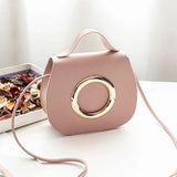 Sweet Candy Macarons Clamshell Shoulder Handbag Portable Crossbody