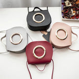 Sweet Candy Macarons Clamshell Shoulder Handbag Portable Crossbody