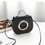 Sweet Candy Macarons Clamshell Shoulder Handbag Portable Crossbody