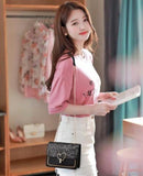 Women's Fresh Crossbody Shoulder Tote Bag 18X8X14cm