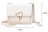 Women's Fresh Crossbody Shoulder Tote Bag 18X8X14cm