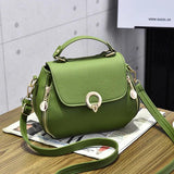 Women's Small Square Shoulder Bag Messenger Bag 23X12X18cm