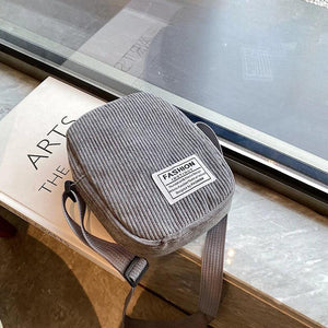 Small Canvas Shoulder Bag Mini Crossbody Bag for Women