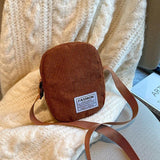 Small Canvas Shoulder Bag Mini Crossbody Bag for Women