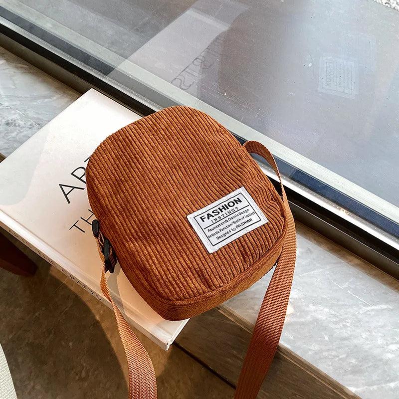 Small Canvas Shoulder Bag Mini Crossbody Bag for Women