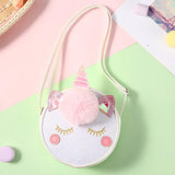 Unicorn Shoulder Bag Crossbody Wallet Handbag Coin Purse Kids Messenger Bag