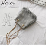 Women Crossbody Bag Shoulder Bag Bright Diamond Chain Clutch