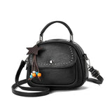 Shoulder Bag Female PU College Wind Tote Motorcycle Bag Nafei