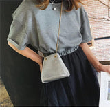 Satin Diamond Clutch Evening Bag Wedding Party Pouch Totes