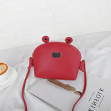 Women Frog Handbag Small Crossbody Shoulder Bag Purse for Student