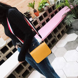 Canvas Flap Messenger Bag with Shoulder Strap