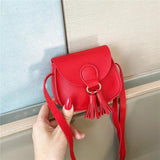 Leather Shoulder Bag Mobile Phone Bag Wallet Handbag for Girls