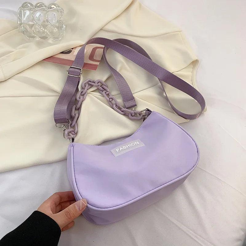 Oxford Crossbody Bags Youth Large Capacity Ladies Handbags Shoulder Bag