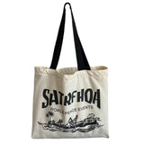 Large Capacity Canvas Handbag Women Tote Shoulder Bag