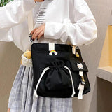Japanese Harajuku Girls Crossbody Bag Large Capacity Handbag Shoulder Tote