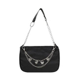 Vintage Butterfly Chain Nylon Women Shoulder Bag