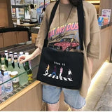 Harajuku Crossbody Bag for Women Large Capacity Handbag Shoulder Messenger Bag