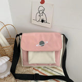Canvas Cross Bag Casual Women Handbags Shoulder Crossbody Bags