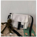Canvas Women Crossbody Bags Small Handbags Shoulder Bag Casual Satchels