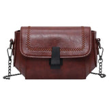 Mini Vintage Crossbody Bags Women PU Leather Handbags