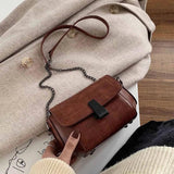 Mini Vintage Crossbody Bags Women PU Leather Handbags