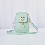 Woven Pearl Tassel Shoulder Bag for Women with Cover Style