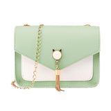 Women Small Crossbody Bags Girls Mini Purse Leather Flap Bag Chain Shoulder