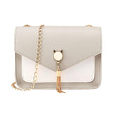 Women Small Crossbody Bags Girls Mini Purse Leather Flap Bag Chain Shoulder