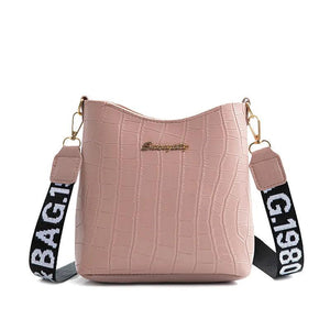 Crocodile Pu Leather Female Crossbody Shoulder Hand Bags for Ladies