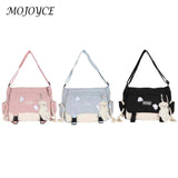 Harajuku Handbags for Women Large Capacity Student Tutorial Bag