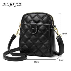 Quilted Rhombus Crossbody Sling Bag for Ladies