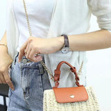 Bohemia Woven Rattan Shoulder Bag for Women