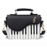 Piano Women Shoulder Bags PU Leather Messenger Bag Handbag Crossbody Bag