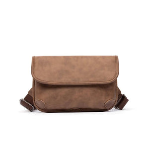 Men Small Crossbody Square Bag Phone Diagonal Street Style Shoulder Bag