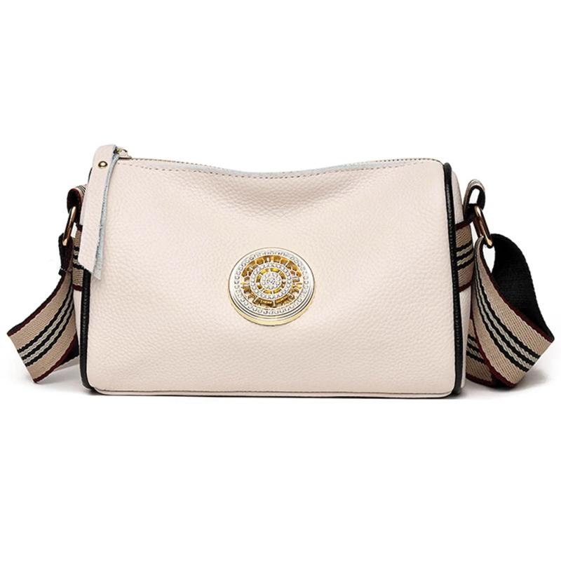 Crossbody Bag Retro Leather Shoulder Bag Casual Satchel Handbag