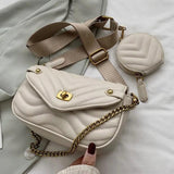 Embroidery Thread Shoulder Bag Autumn Chain Mother Bag