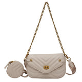 Embroidery Thread Shoulder Bag Autumn Chain Mother Bag
