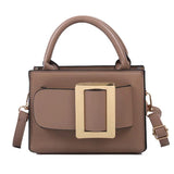 Retro Women Shoulder Bag Pu Soft Crossbody Messenger Bag for Women