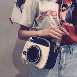 Women Summer Crossbody Bag Chain PU Leather Small Square Bag Clutch