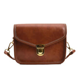 Retro Crossbody Bag Hasp Women Messenger Bag LOCK Shoulder Bag