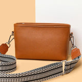 Casual Messenger Bag First Layer Cowhide Shoulder Multi-pocket Crossbody Bag