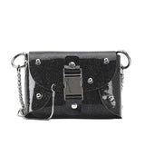Spice Girls Sequined Crossbody Bag Patent Leather Shoulder Bag