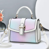Textured Small Bag Women's One-shoulder Messenger Bag Handbag