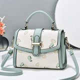 Textured Small Bag Women's One-shoulder Messenger Bag Handbag