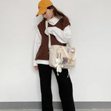 Japanese Crossbody Handbags for High School Girl