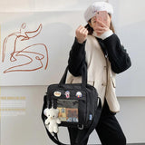 Japanese Crossbody Handbags for High School Girl